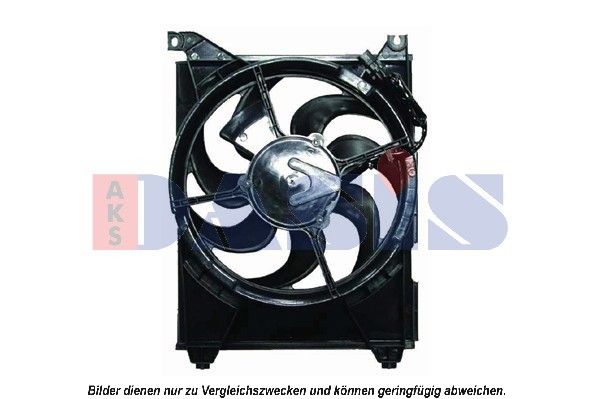 AKS DASIS Вентилятор, охлаждение двигателя 568025N